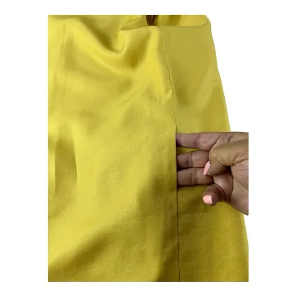 COS Women’s The Yellow Dress Size 12 - Picture 8 of 16